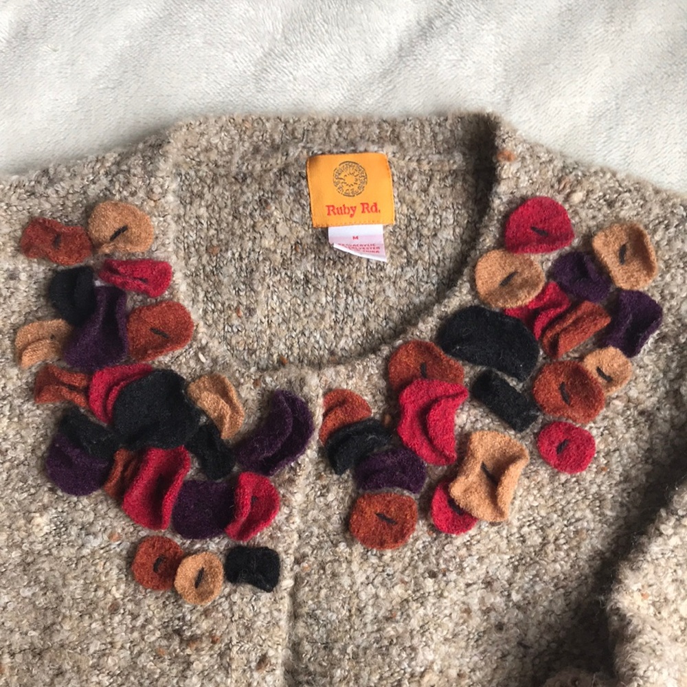 Ruby Rd boucle cardigan - Picture 2 of 6